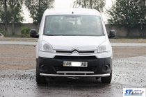Peugeot Partner Tepee 2008–2018 Etusuoja ST016 (ruostumaton teräs) 51/42 mm kuva 4