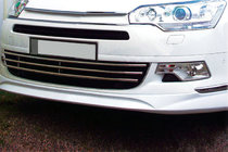 Citroen C-5 2008–2017 Puskurisäleikön suojalistat (5 kpl, ruostumaton teräs) kuva 1