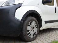 Citroen Nemo 2007–2017 Lokasuojan kaarilevikkeet (4 kpl, mustat) 1-ovinen, ABS-muovi kuva 12