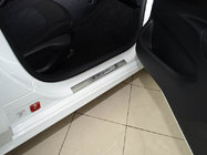 Citroen C-Elysee 2013–2022 Ovikynnyslistat Nataniko (4 kpl, ruostumaton teräs) kuva 1