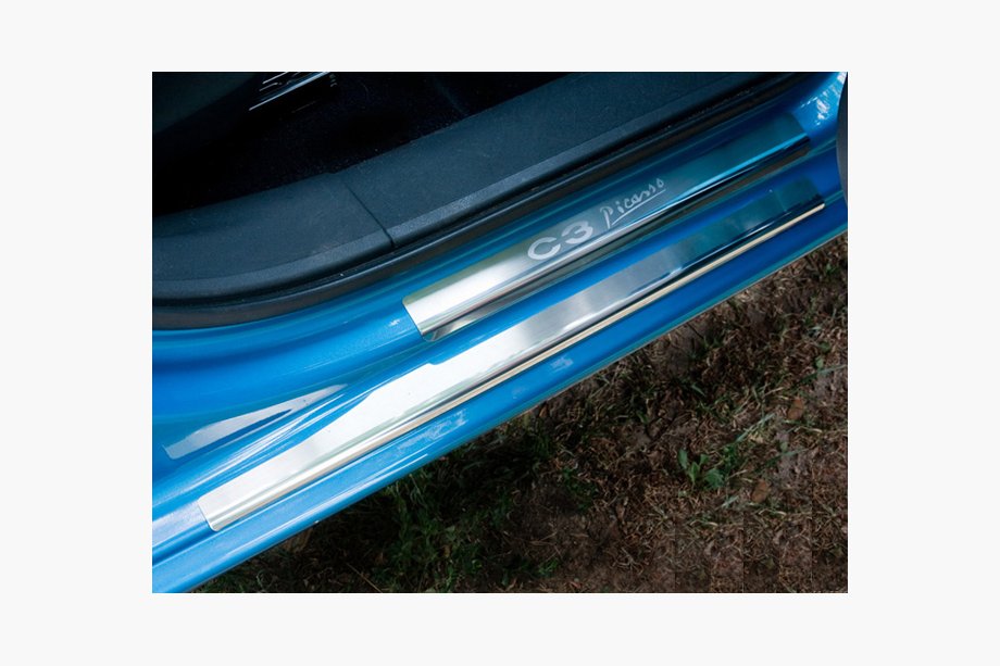 Citroen C-3 Picasso 2010–2017 Kynnyslistat Натаніка Преміум (8 kpl, ruostumaton teräs) Image