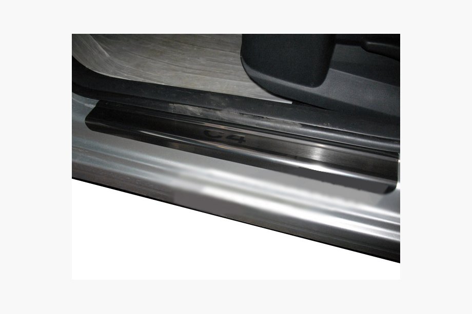 Citroen C-4 Picasso 2006–2013 Nataniko Premium kromiset kynnyslistat (4 kpl, ruostumaton teräs) Image