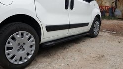 Fiat Fiorino/Qubo 2008–2024 Rainbow Black -sivuporrat (2 kpl, alumiiniprofiili) kuva 6