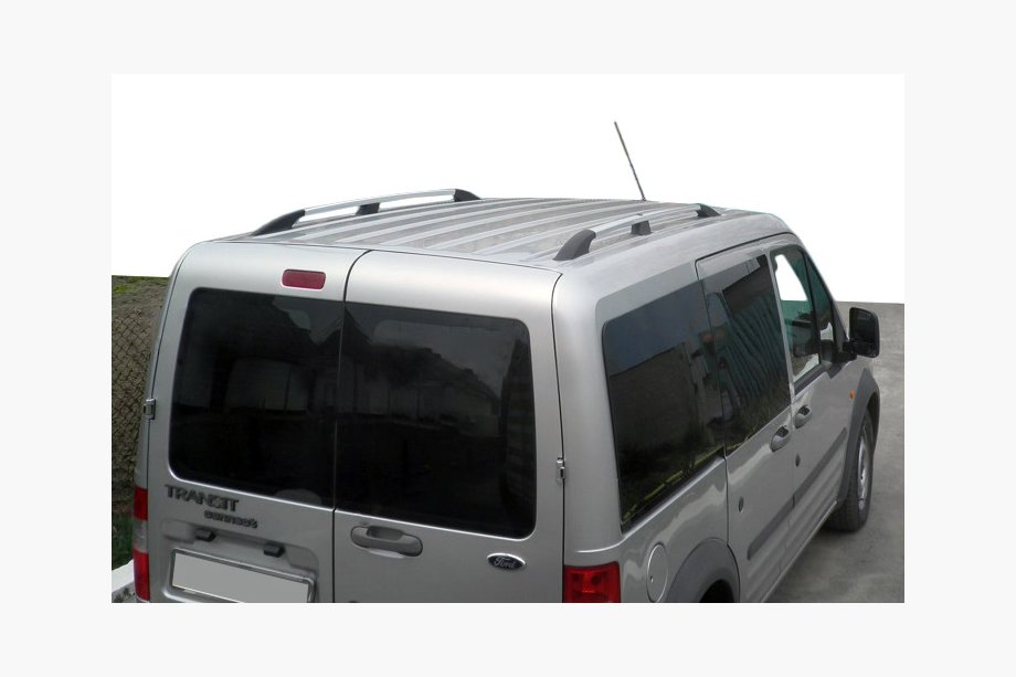 Ford Connect 2002–2006 Kromatut kattokaiteet Image