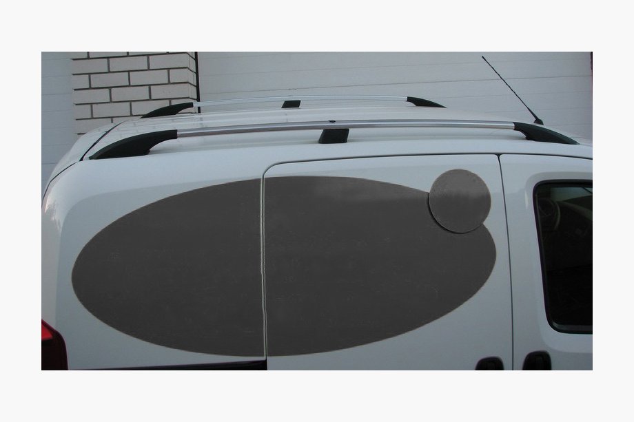 Fiat Fiorino/Qubo 2008–2024 Kattokaiteet, kromi Image