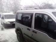 Ford Connect 2002–2006 Kromatut kattokaiteet kuva 4