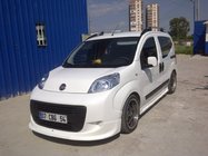 Citroen Nemo 2007–2017 Etupuskurin lippaspoileri V2 (maalattava) kuva 2