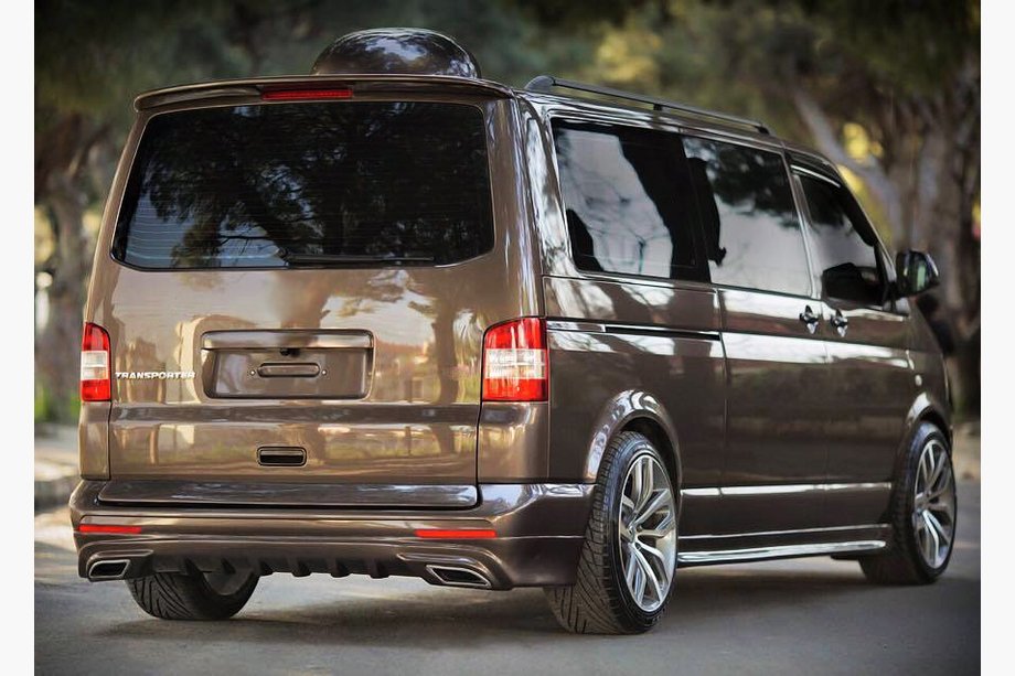 Volkswagen T5 Transporter 2003–2010 Takadiffuusorin alalista Sport 2 (maalattava) Image