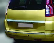 Citroen C-4 Picasso 2006–2013 Rekisterikilven ylälista (ruostumaton teräs) kuva 1