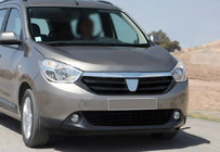 Dacia Dokker 2013–2022 Koristelista jäähdyttimen säleikön yläpuolelle (ruostumaton teräs) kuva 1