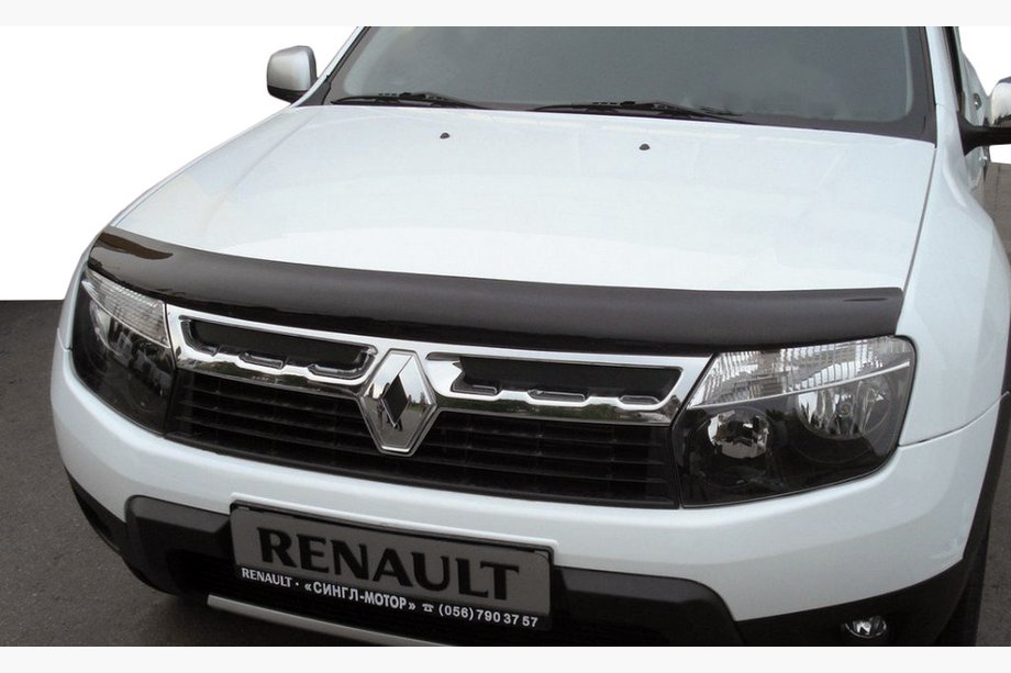 Renault Duster 2008–2017 Konepellin tuuliohjain (Fly) Image