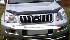 Toyota Land Cruiser Prado 120 2002–2009 Konepellin tuuliohjain (EGR) kuva 1