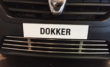 Renault Dokker 2013–2022 Puskuriritilä (ruostumaton teräs) kuva 5