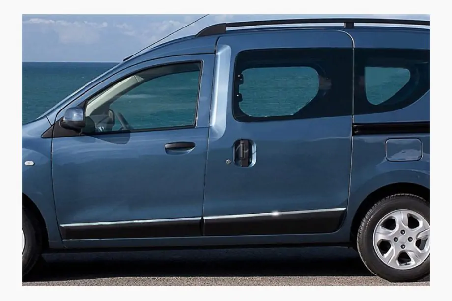 Renault Dokker 2013–2022 Ovilistat (4 kpl, ruostumaton teräs) Image