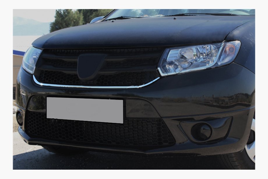 Renault Sandero 2013–2022 Säleikön peitelistat (ruostumaton teräs) Image