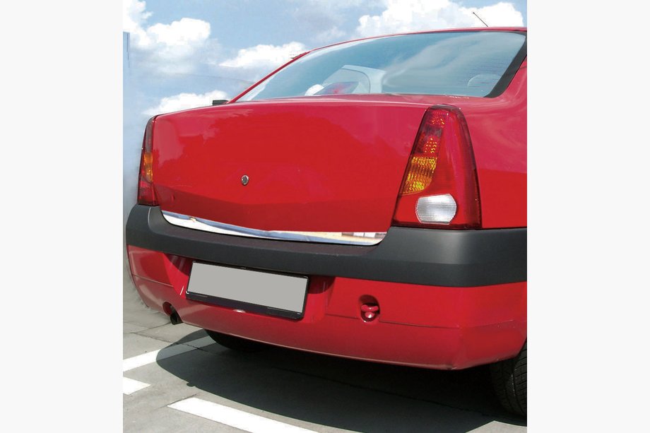 Dacia Logan I 2008–2012 Tavaratilan lastausreunan suojalista (ruostumaton teräs) Image