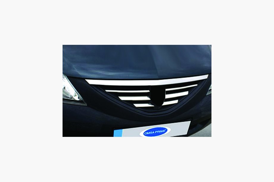 Dacia Logan MCV 2004–2014 Etusäleikön listat (ruostumaton teräs) Image