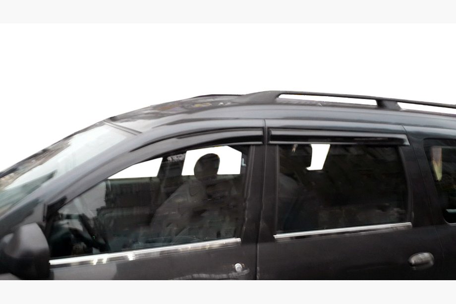 Dacia Logan MCV 2004–2014 Ikkunadeflektorit (2 kpl, Perflex Sport, II-laatu) Image
