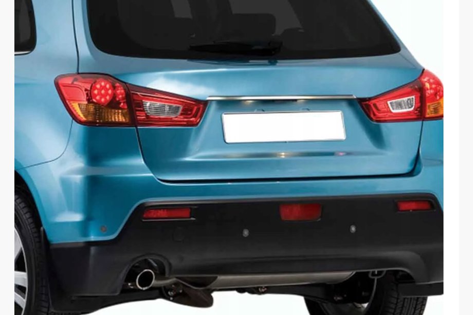 Mitsubishi ASX 2010–2023 Kromilista rekisterikilven yläpuolelle (ruostumaton teräs) Image