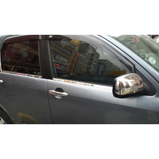 Sivupeilien kuoret (2 kpl, ruostumaton teräs) Daihatsu Terios 2006–2017 kuva 4