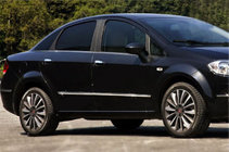 Fiat Linea 2006–2018 Oven kromilistat (4 kpl, ruostumaton teräs) kuva 2