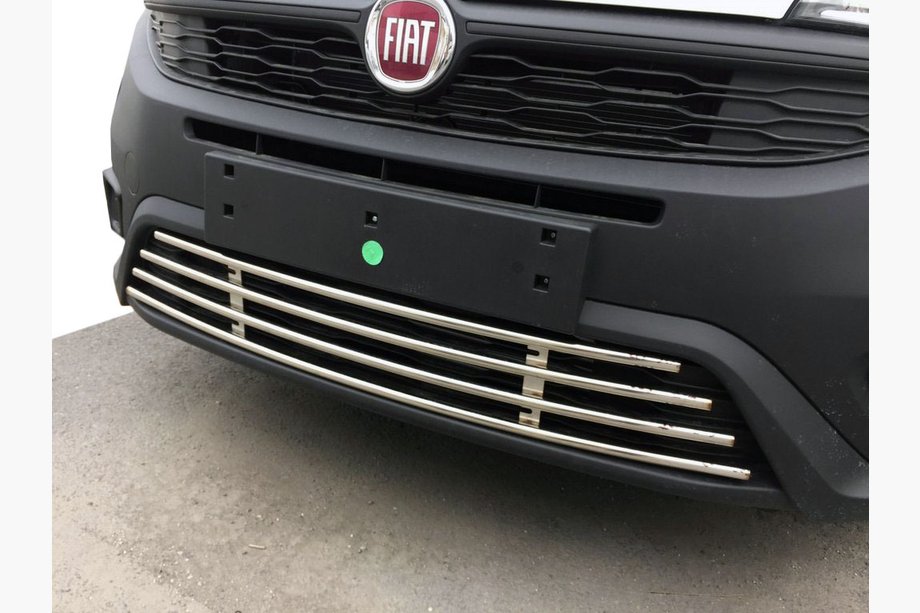 Fiat Doblo II 2010–2022 Puskurin ritilä 2014↗ (ruostumaton teräs) Image