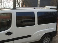 Fiat Doblo I 2005–2010 ALE!!! Kattokaiteet metallinharmaa Vakiokiinnityssarja kuva 4