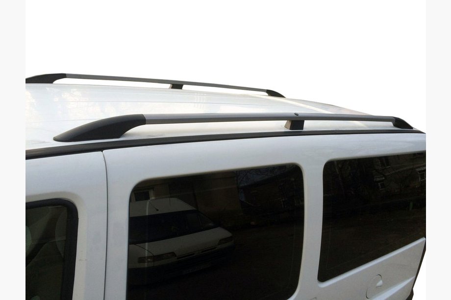 Fiat Doblo I 2005–2010 ALE!!! Kattokaiteet metallinharmaa Vakiokiinnityssarja Image