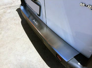 Fiat Doblo II 2010–2022 Takapuskurin suojalista taivutuksella NataNika (ruostumaton teräs) kuva 1