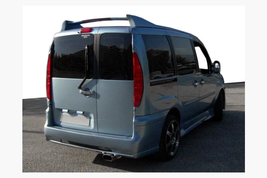 Fiat Doblo I 2001–2005 Kattokaiteet spoilerilla HRV-tyyppi (maalattava) Kuva 1
