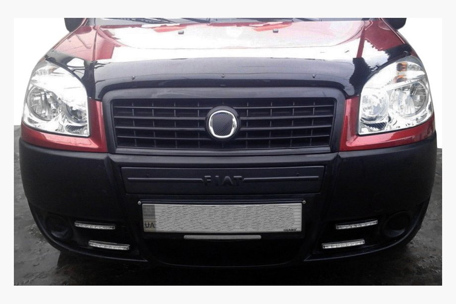 Fiat Doblo I 2005–2010 Keskimmäinen talvisuoja säleikköön Matta Kuva 2