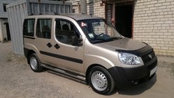 Fiat Doblo I 2001–2005 Kromatut kattokaiteet Muoviset jalat kuva 7