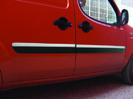 Fiat Doblo I 2005–2010 Ovilistat, kapea malli (4 kpl, ruostumaton teräs) OmsaLine – italialainen ruostumaton teräs kuva 3
