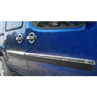 Ovilistat, kapea malli (4 kpl, ruostumaton teräs) Fiat Doblo I 2005–2010 kuva 1