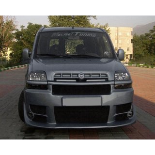 Etupuskurin suojalistat Sorento-tyyliin (maalattavaksi) Fiat Doblo I 2001–2005