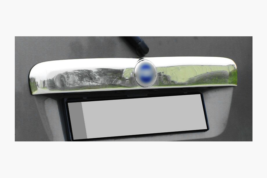 Fiat Doblo I 2005–2010 Rekisterikilven ylälista (ruostumaton teräs) Carmos - turkkilainen teräs Image
