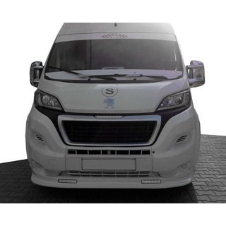 Etupuskurin lip-spoileri 2014↗︎ (kapea LED-valoilla, maalattava) Fiat Ducato 2006–2025 kuva 1
