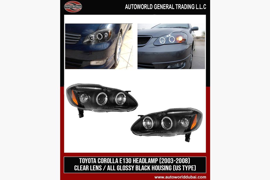 Toyota Corolla 2002–2007 Ajovalot (2 kpl, LED) Image