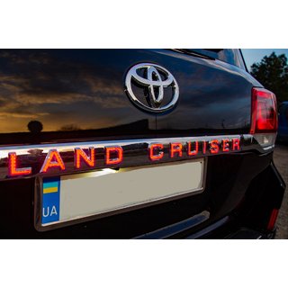 LED-lista rekisterikilven yläpuolelle (2016+) Toyota Land Cruiser 200 2007–2021 kuva 1