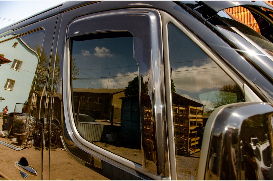 Volkswagen Crafter 2006–2016 Sivulasin tuuliohjaimet (2 kpl, HIC) Image