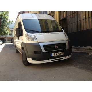 Etupuskurin lippaspoileri 2006-2013 (kapea, LED-valoilla, maalattava) Fiat Ducato 2006–2025 kuva 2