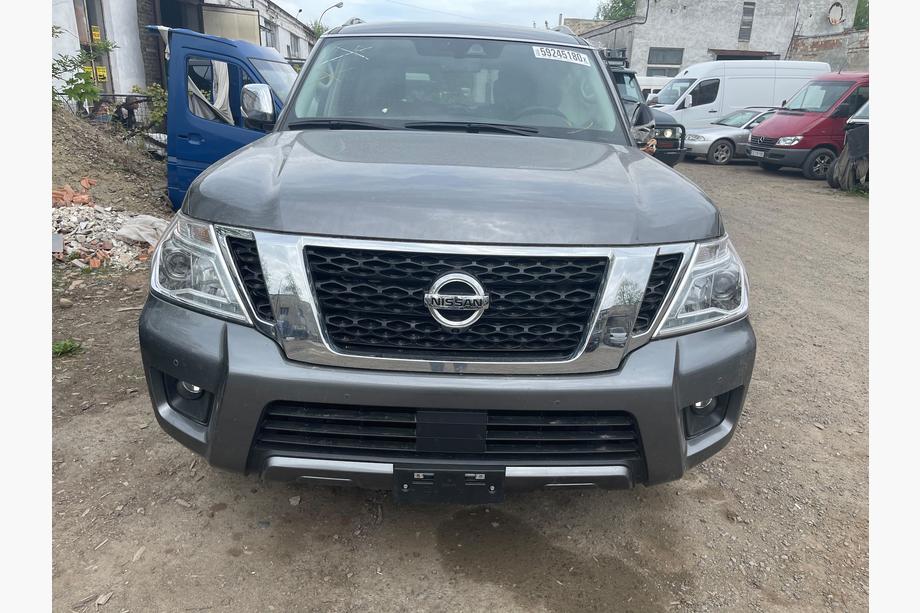 Nissan Patrol Y62 2010–2024 Etupuskuri täydellinen (alkuperäinen 2019) Image