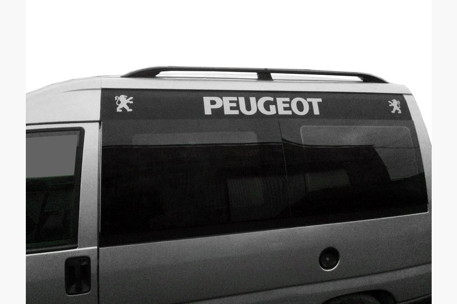 Citroen Jumpy 1996–2007 Mustat kattokaiteet Image