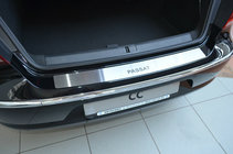 Volkswagen Passat CC 2008–2017 Takapuskurin suojalista Natanika (ruostumaton teräs) kuva 1