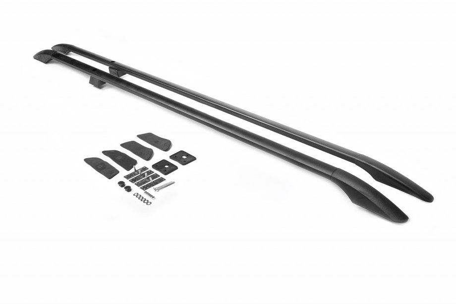 Opel Movano 2010–2021 Mustat kattokaiteet Image