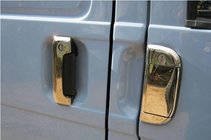 Volkswagen T4 Caravelle/Multivan 1990–2003 Ovenkahvan kromisuojat (7 osaa, ruostumaton teräs) kuva 2