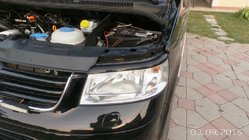 Volkswagen T5 Multivan 2003–2010 Ajovaloluomet (2 kpl, muovi, musta) Mattamusta kuva 2