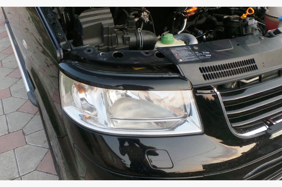 Volkswagen T5 Transporter 2003–2010 Ajovaloluomet (2 kpl, mustat) Mattamusta Image