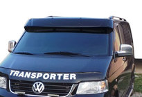 Volkswagen T6 2015–2024 Tuulilasin visiiri (kiiltomusta, 5 mm) kuva 2