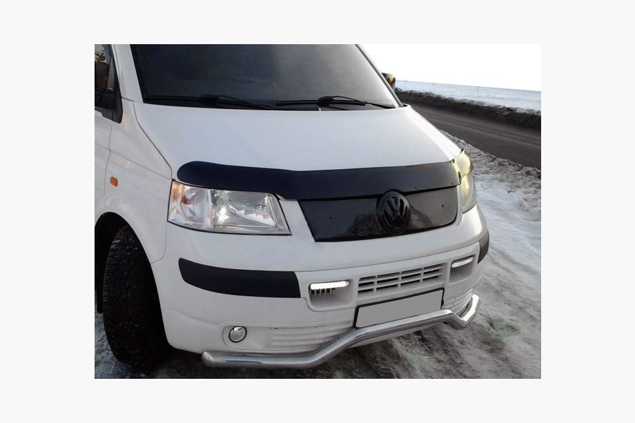 Volkswagen T5 Transporter 2003–2010 Ylempi etusäleikön talvisuoja Kuva 5